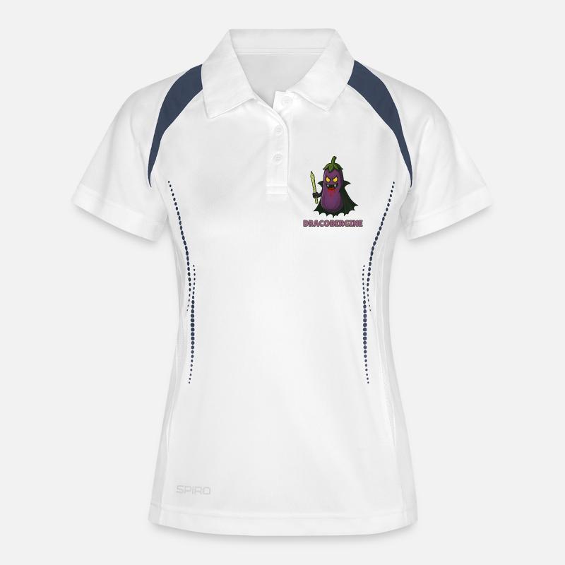 Funny Vegetable Monster – Halloween Fun - Women's Polo breathable - white/navy