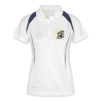 Ramen Lover - Kawaii Anime Noodle Happiness - Polo respirant Femme - blanc/marine - Devant