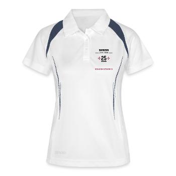 Bricklayer 25th anniversary 25th company anniversary - Women's Polo breathable - white/navy - Front