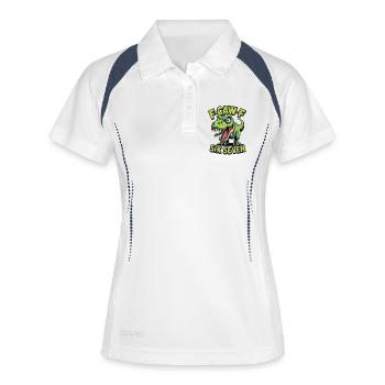 FCAWF Dino Six Seven Tee - Women's Polo breathable - white/navy - Front