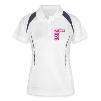 Bachelorette Party 2026 Bachelorette Signatures - Women's Polo breathable - white/navy - Front