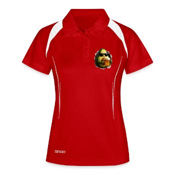 Avocado Beer - Women's Polo breathable - white/navy - Front
