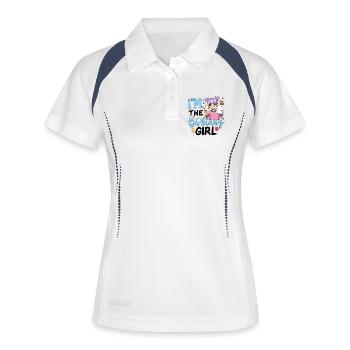 I'm The Birthday Girl - Women's Polo breathable - white/navy - Front