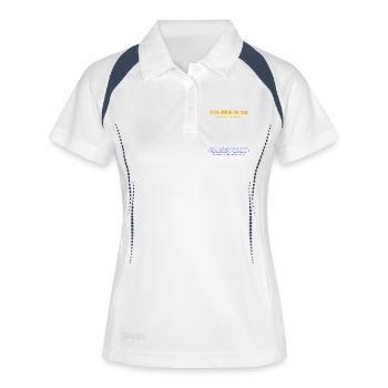 2026 Will Be My Year: Bold Typography - Women's Polo breathable - white/navy - Front