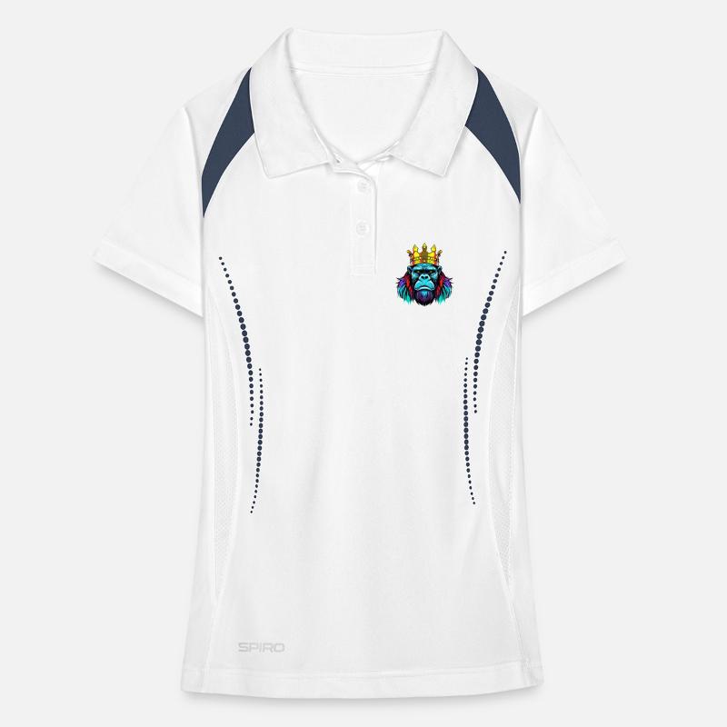 Gorilla Neon Crown Women's Polo breathable