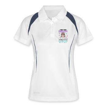 I Don't Need Therapy I Just Need To Listen K-Pop - Women's Polo breathable - white/navy - Front
