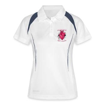 Pflegerin Pfleger Guardians Of Soft Hearts - Women's Polo breathable - white/navy - Front