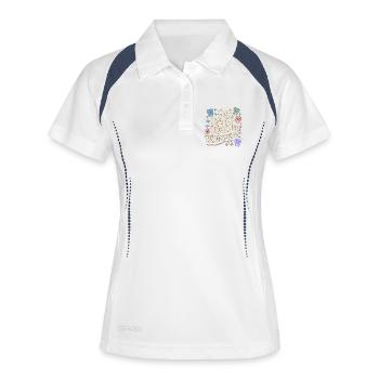 Pediatric Dentist The Baby Tooth Dental Assistant - Women's Polo breathable - white/navy - Front