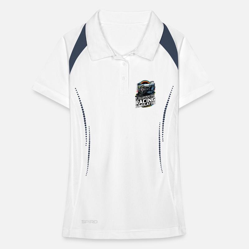 Simulateur de course Polo respirant Femme