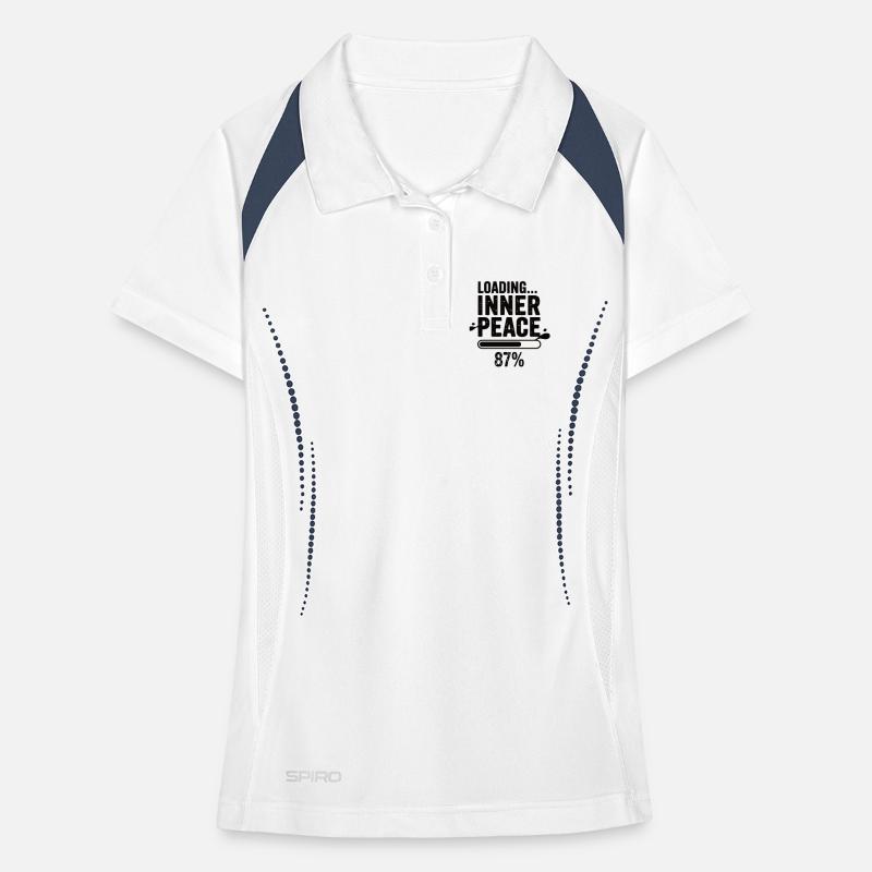 Loading Inner Peace 87 Prozent Frauen Polo atmungsaktiv