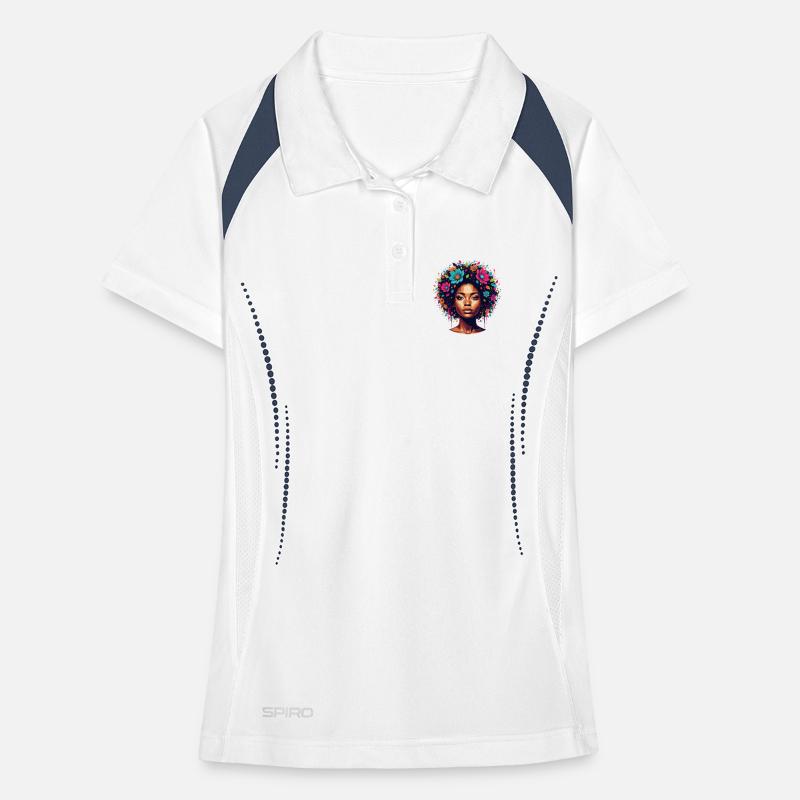 Corolla Portrait Polo respirant Femme