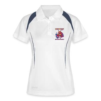 Entomology Fries Bug Tee - Polo respirant Femme - blanc/marine - Devant