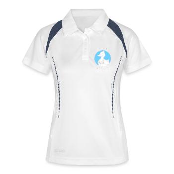 Ducktor Trust - Women's Polo breathable - white/navy - Front