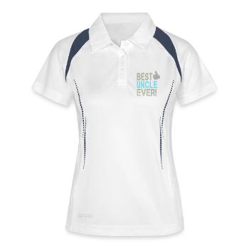 Best Uncle Ever for Uncle Design with Thumbs Up - Women's Polo breathable - white/navy - Front