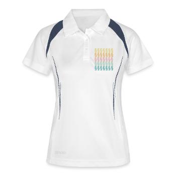 Paragraphs for law students and lawyers - Women's Polo breathable - white/navy - Front