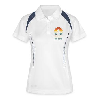 No cat, no life - Women's Polo breathable - white/navy - Front