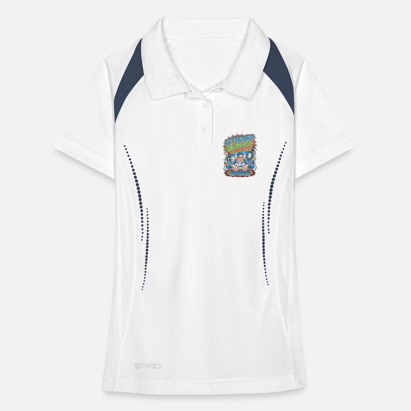 Remote Developer Keyboard Warrior Remote Coder Women's Polo breathable