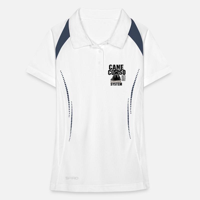 Cane Corso Security System 24 7 Protection Women's Polo breathable