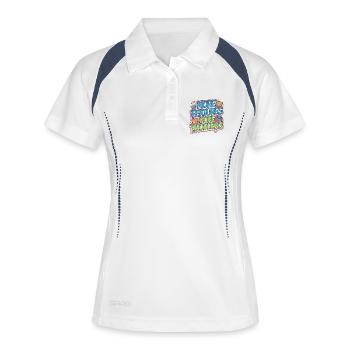 Game Developer More Features More Web Developer - Women's Polo breathable - white/navy - Front