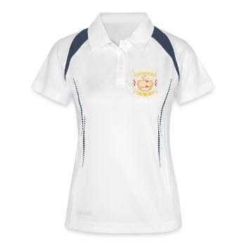 Papá Es Mi Favorita – Spanish Father’s Day  - Women's Polo breathable - white/navy - Front