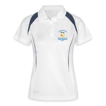 I Graduated Can I Go Back To Beach Now - Women's Polo breathable - white/navy - Front