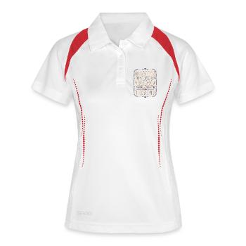 Master Electrician Mom The Commercial Electrician - Women's Polo breathable - white/navy - Front