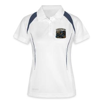Mechanic Humor Skeleton Garage Gift - Women's Polo breathable - white/navy - Front