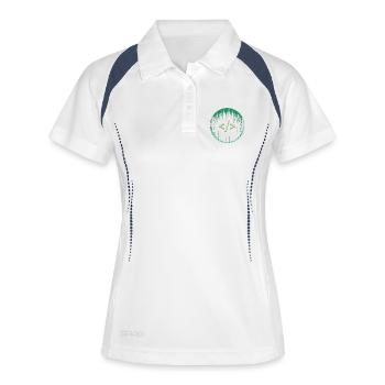Programmers – Coding Developers & Computer Scientists - Women's Polo breathable - white/navy - Front