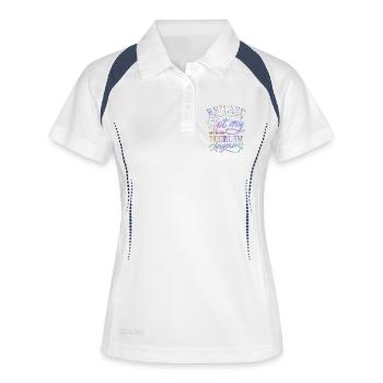 Retired Not My Problem Anymore - Women's Polo breathable - white/navy - Front