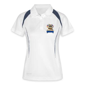 First Day of School Elementary Teacher Meet the Te - Women's Polo breathable - white/navy - Front