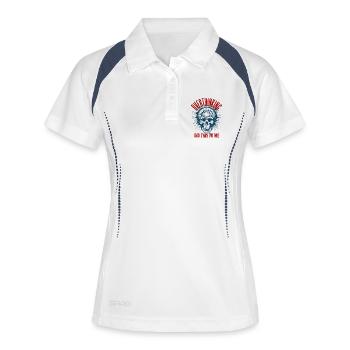 Overthinking - Women's Polo breathable - white/navy - Front