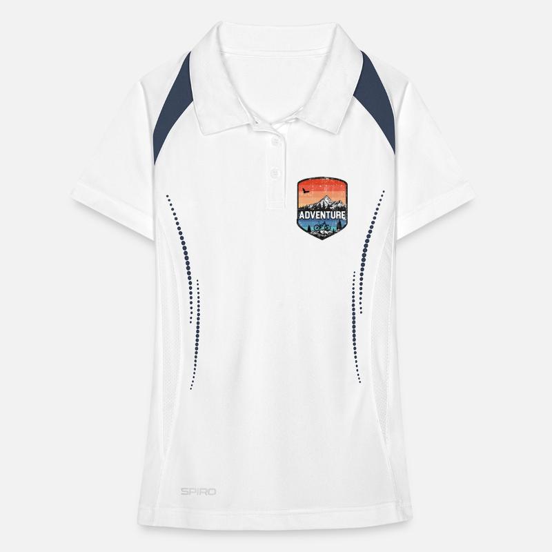 Adventure Summit MTB Sunset Women's Polo breathable