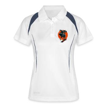 Ronin Zombie Skater - Polo respirant Femme - blanc/marine - Devant