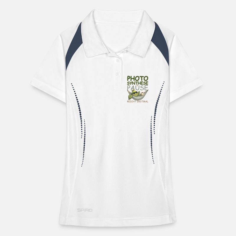 Break, coffee, sunshine – that's enough! Women's Polo breathable