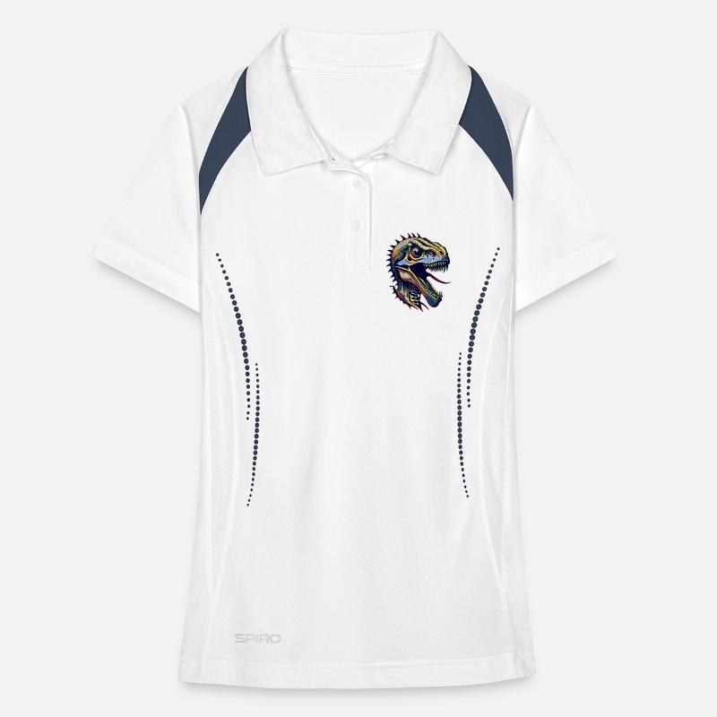 Dino Head Women's Polo breathable