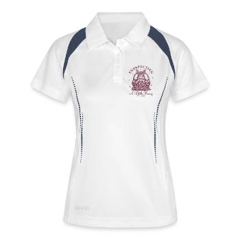 Easter Funny Pregnancy Announcement Women - Women's Polo breathable - white/navy - Front