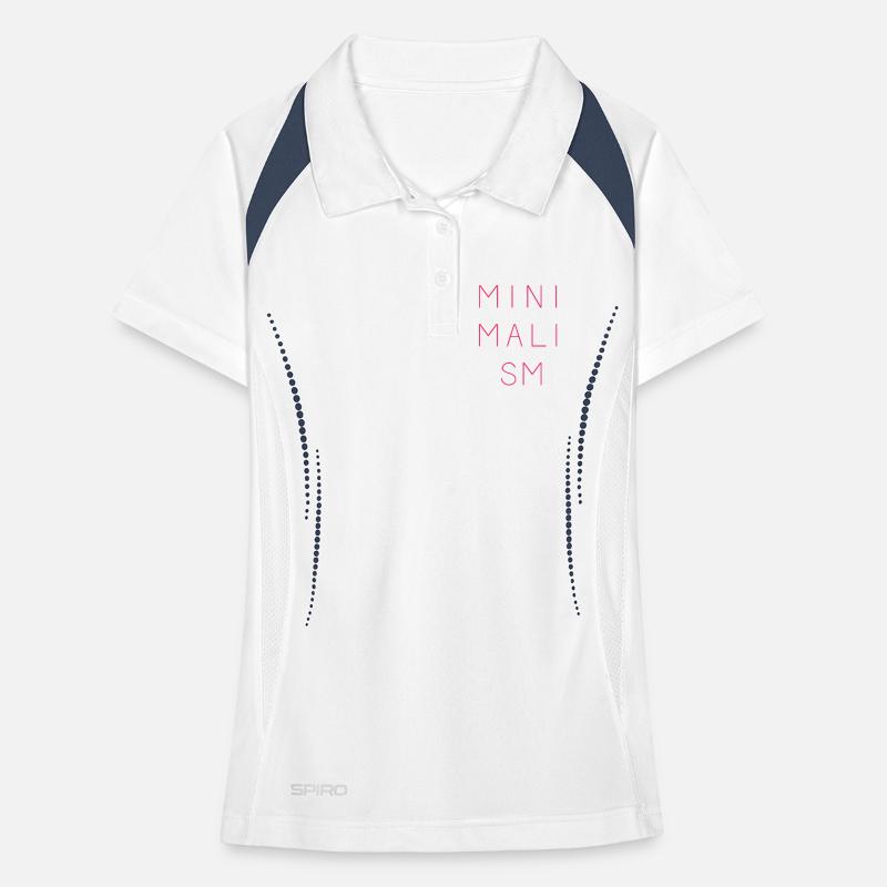 Minimalisme Polo respirant Femme