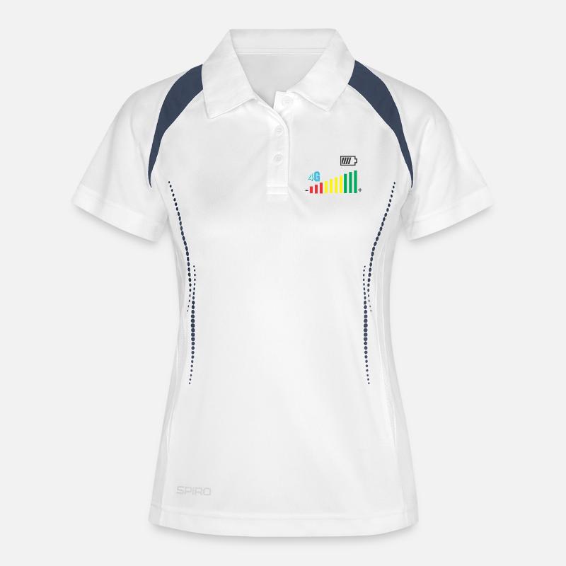 Coverage level - Women's Polo breathable - white/navy