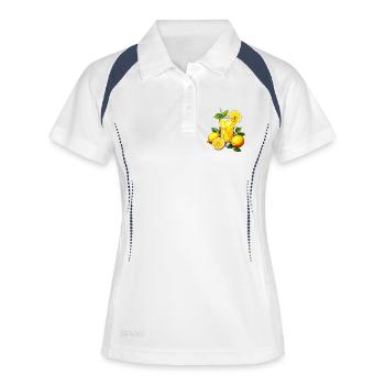 Lemonade - Women's Polo breathable - white/navy - Front