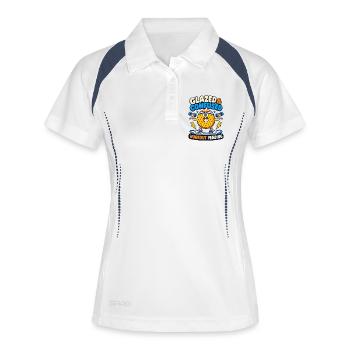 Glazed & Confused Workout Pending - Women's Polo breathable - white/navy - Front