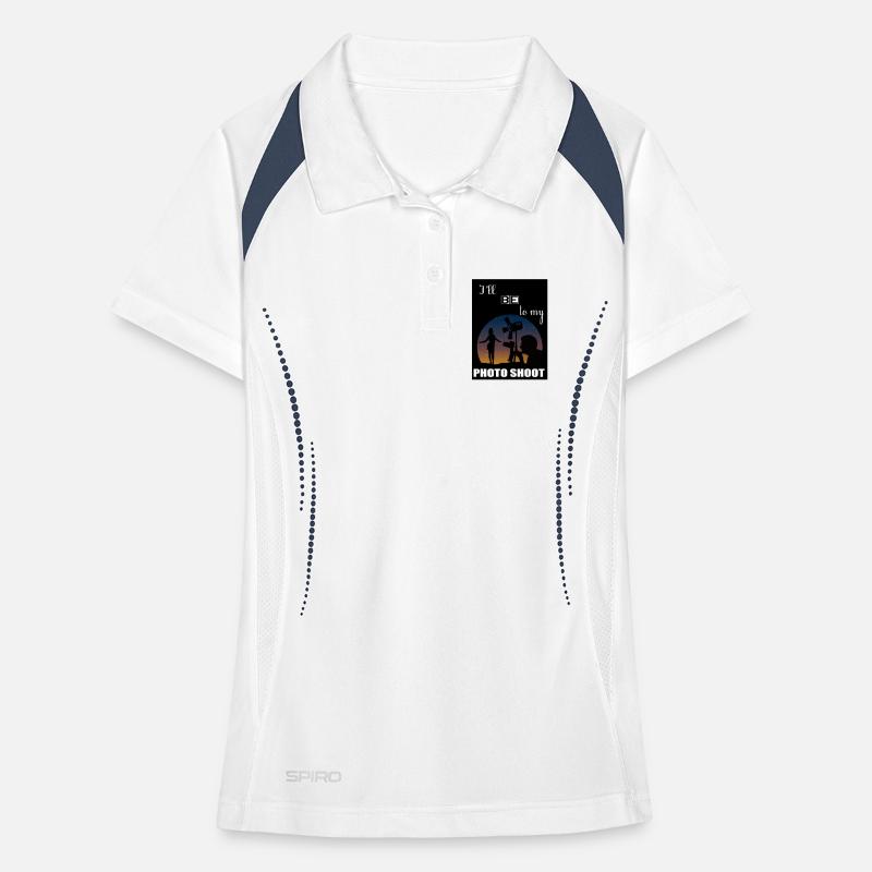 Ich werde SCHIESSEN Frauen Polo atmungsaktiv