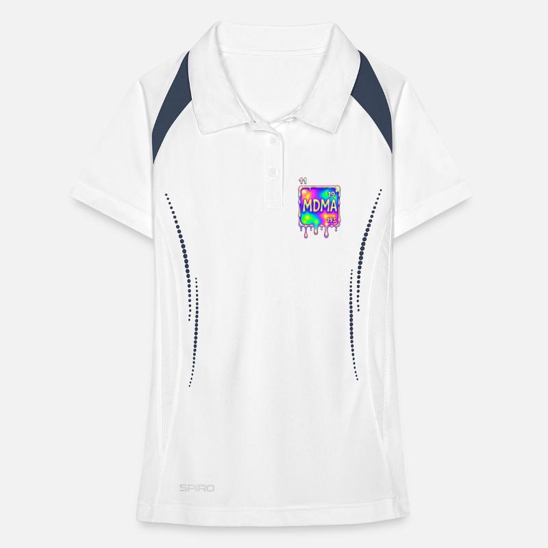 MDMA Design Women's Polo breathable