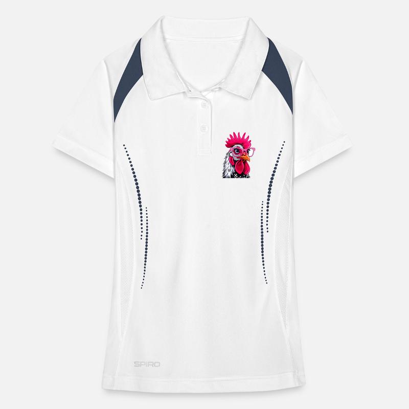 Chicken Women's Polo breathable