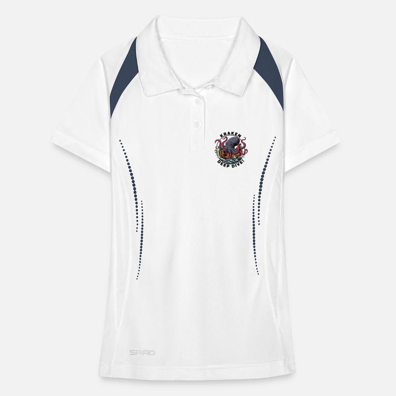 Kraken Deep Dive Angriffsschiff Frauen Polo atmungsaktiv