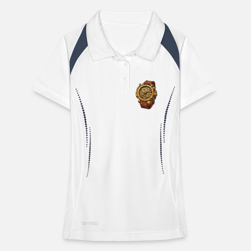 Steampunk Movement Chrono Design Women's Polo breathable