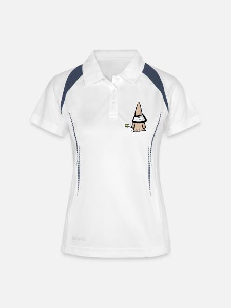 Cosmo Cone Hat - Women's Polo breathable - white/navy