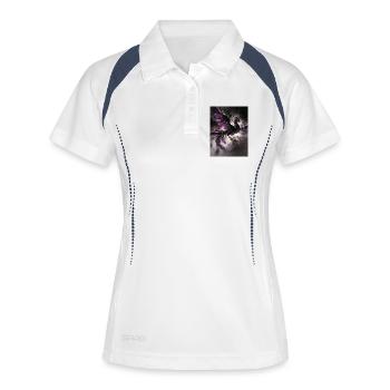 The Dark Phoenix: Rise of Darkness - Women's Polo breathable - white/navy - Front