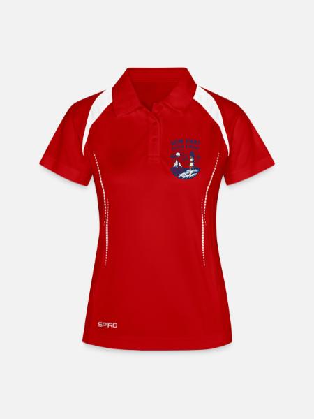 Rüm Hart - Dégagement Kiming - Polo respirant Femme - blanc/marine