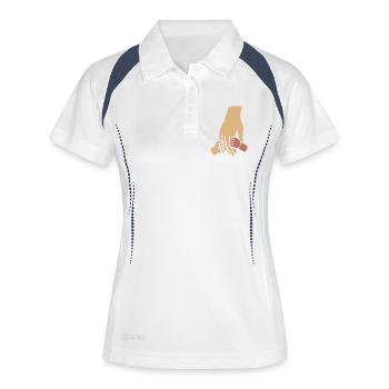 Family Baby Hands Togetherness - Women's Polo breathable - white/navy - Front