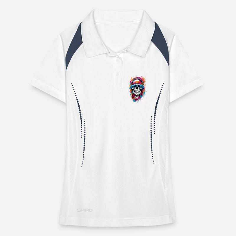 Cool skull Women's Polo breathable